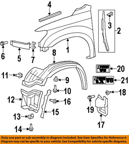 Toyota oem 539350c010 fender-extension panel guard