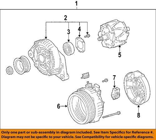 Toyota oem 270603109184 alternator/generator/alternator