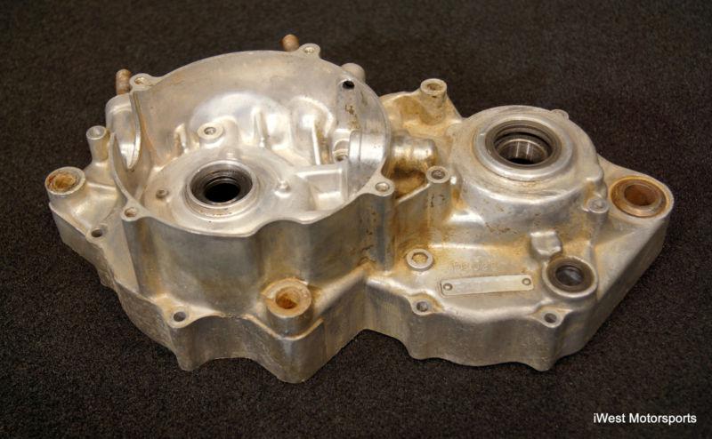 1995 honda cr500 cr 500 cr500r engine left crank case crankcase half