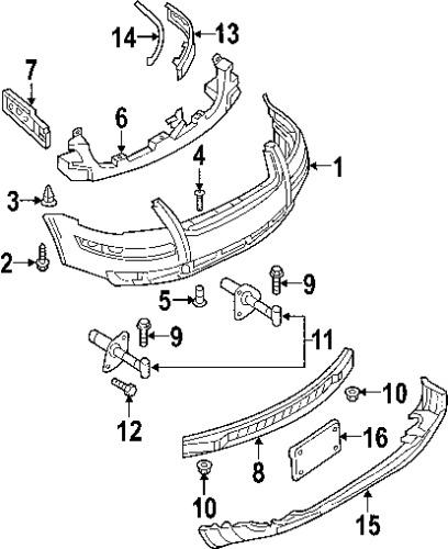 Volkswagen 3b0807183e genuine oem factory original guide bracket