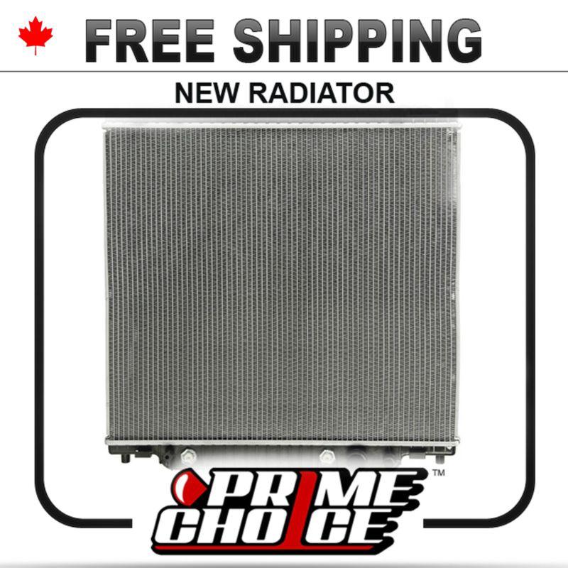 New direct fit complete aluminum radiator - 100% leak tested rad for 6.8l-7.3l