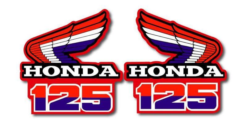 Tank shroud decals - honda cr 125r 250r  ahrma vmx elsinore elsinor motorcross