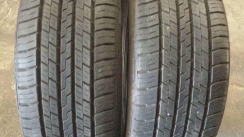 235 50 19 99h continental 4x4 contact 235/50r19 75% tread  (set of 2)