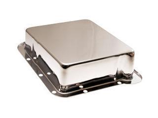 Chrome transmission pan c-4  i inch deeper performance