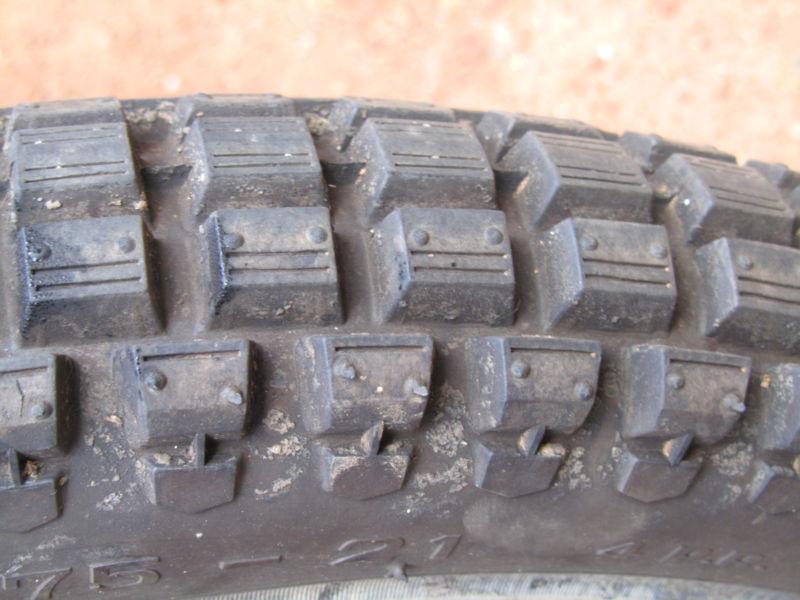  nice original '70s irc trials tire 2.75-21 suzuki rl ts yamaha dt dual-purpose