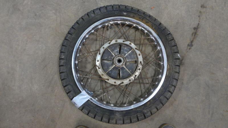 1973 yamaha rd350 rd 350 y266-1' rear wheel rim 18in