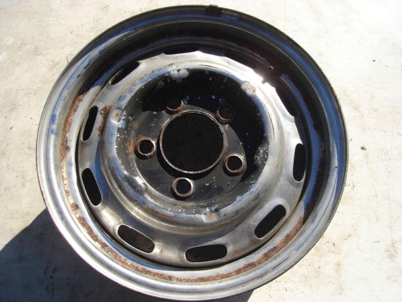 Porsche 356 901 911 912 steel wheel wheels 5.5 x 15 lemerz 7/68