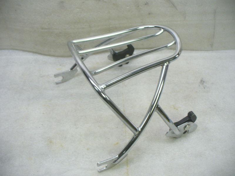 Harley late model mystery solo detachable luggage rack.