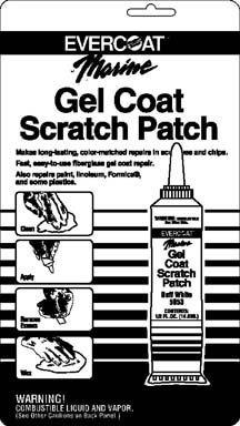 Evercoat scratch kit buff white 105653