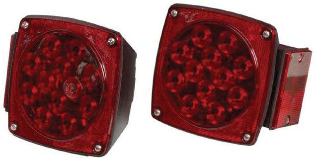 Optronics inc, traditional led waterproof trailer light set tll-90rk