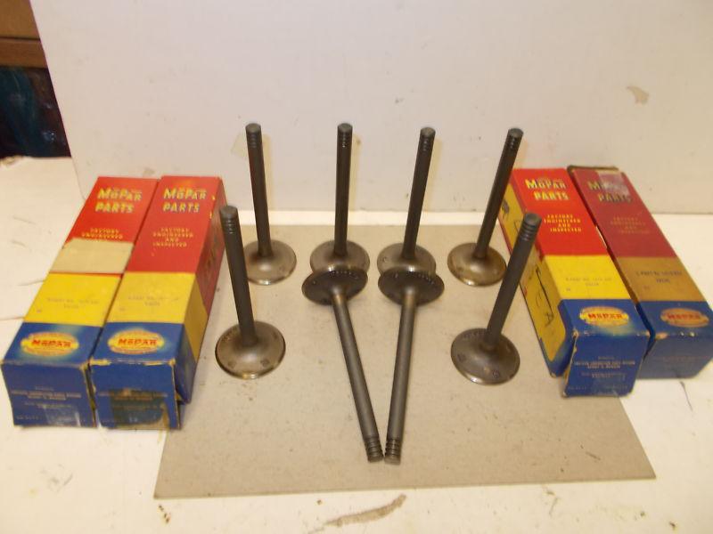 Mopar nos eng.intake valves std.55-56 chrysler windsor 8cyl.