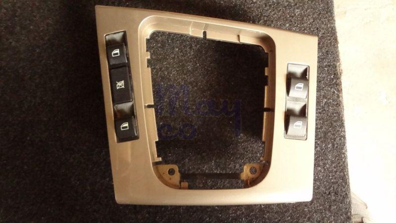 99-05 bmw e46 323i 325i 328i 330 power window master switch and trim 4 dr beige