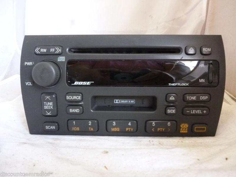 98-02 cadillac el dorado bose radio cd cassette 1121a 09380786