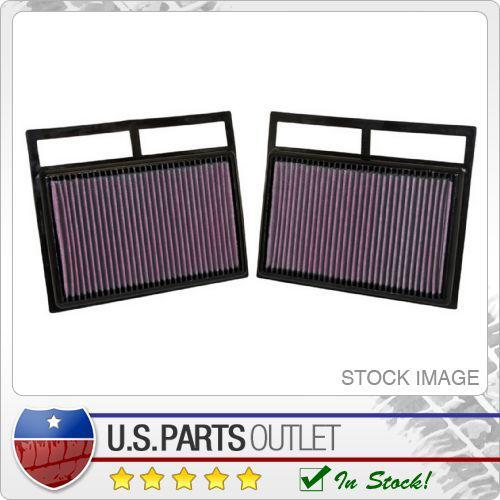 K&n 33-2412 shape: panel (flat) air filter  h-1 1/8 in.  l-9.75 in.  w-8.25 in.