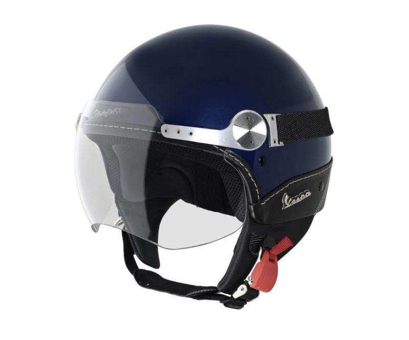 605477m01b helmet vespa touring midnight blue size xs