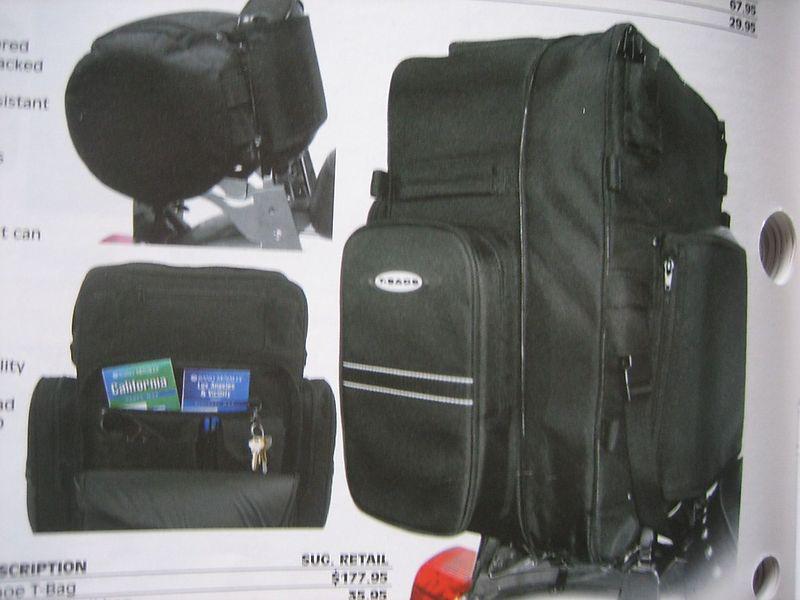 T-bags  tahoe luggage with net  tbu304