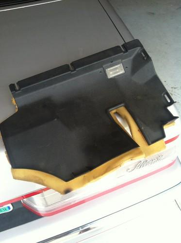 1989 cadillac allante under dash trim panel driver side