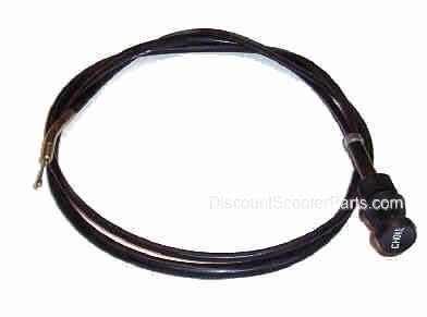 Scooter pull choke cable 55 in. long. - fast free shipping