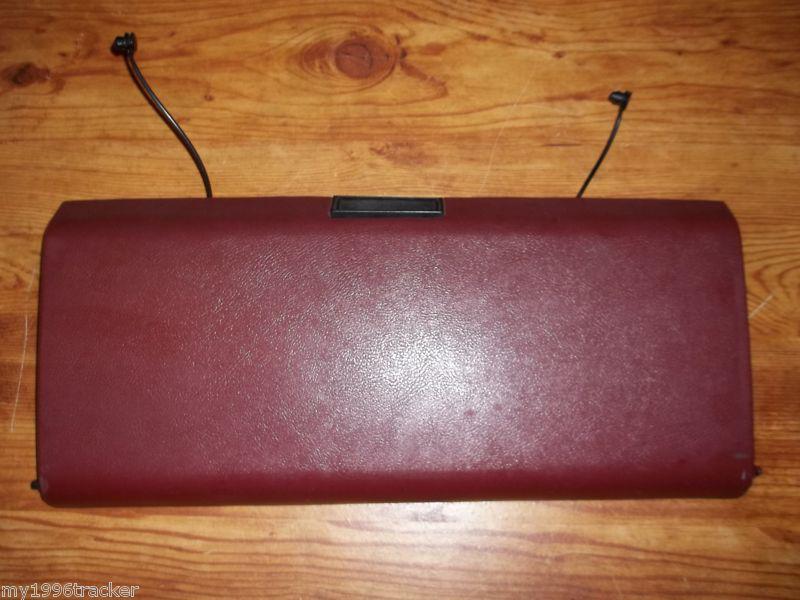 88-94 chevy gmc truck red glove box door lid silverado suburban sierra 93 92 91