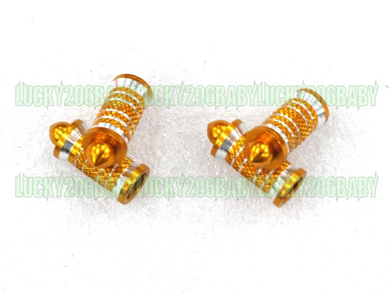 Tyre valve dust cap light-house for wheel 4pcs gold