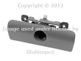 Bmw e46 323ci 325ci 330ci m3 (2000-2006) glove box latch handle (black) genuine