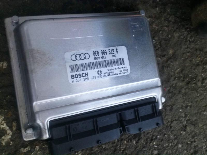 Audi a4 02-05  8e0909518g ecm engine computer module ecu 1.8t  oem