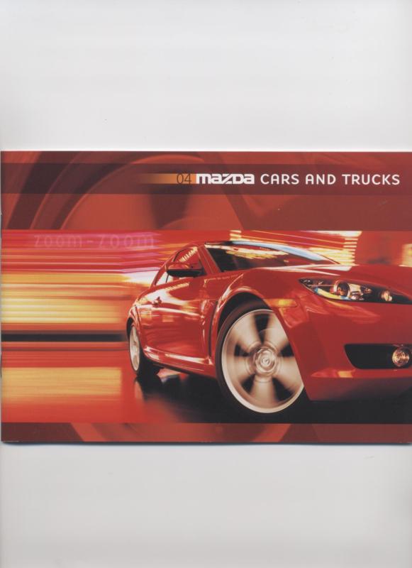 2004 mazda full line brochure