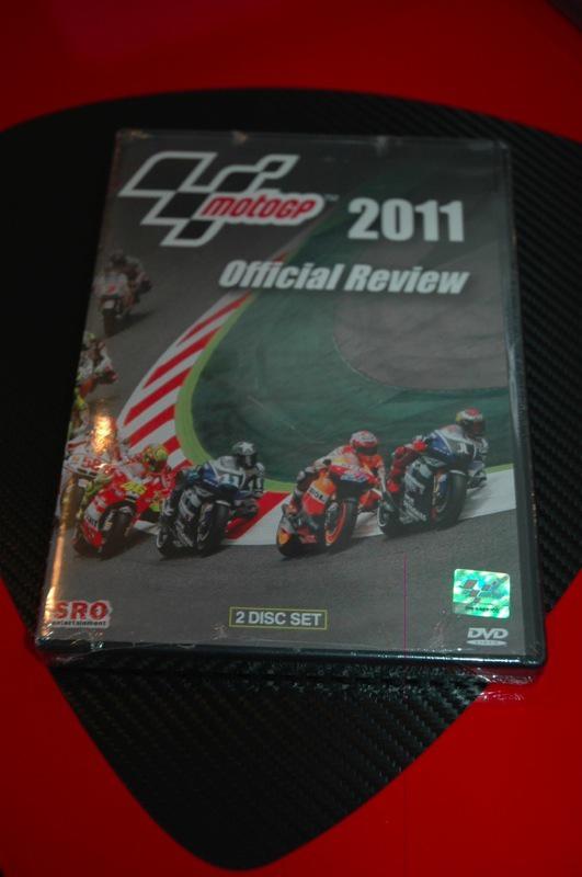 Motogp 2011 official review 2 dvd set free shipping