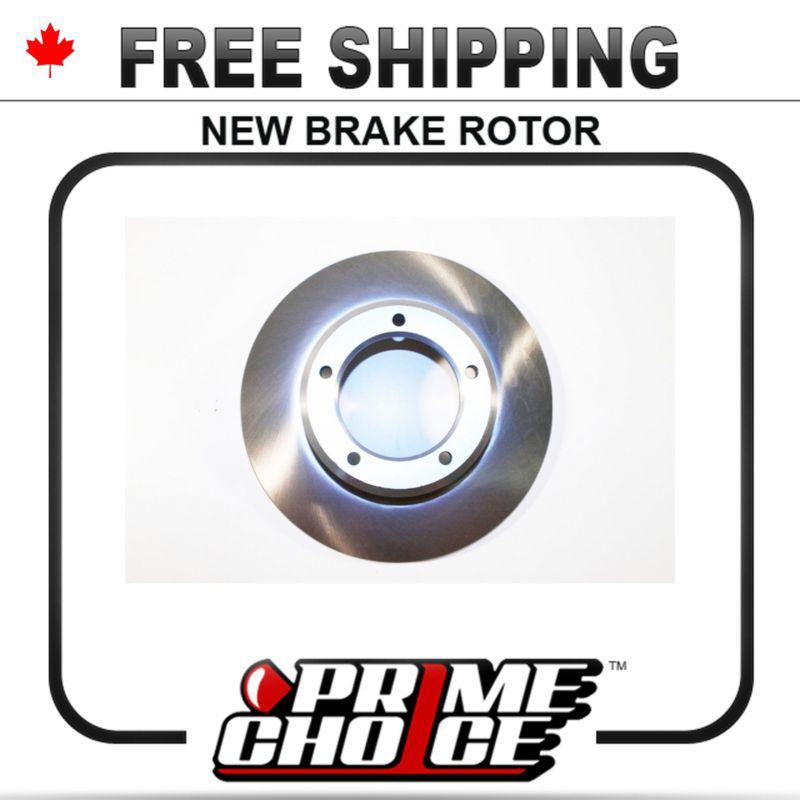 1 premium new disc brake rotor for front fits left driver / right passenger side