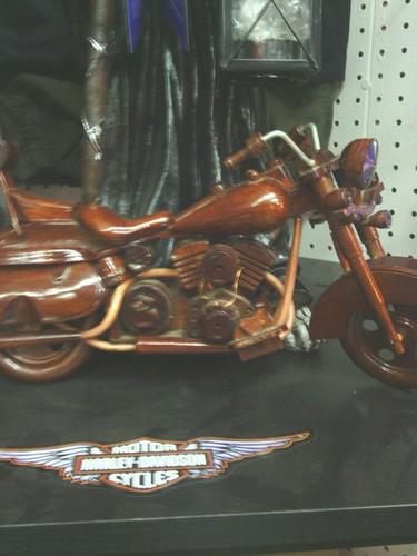 Woodmade harley davidson unique