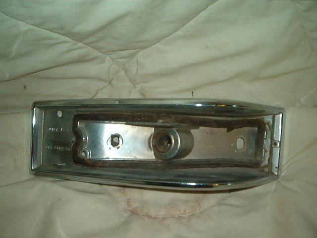 Used 66 chevy impala bel air rh lamp light housing 5957658 guide 15s sae stdb66 