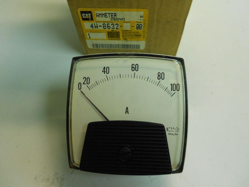 4w-8632 cat caterpillar ammeter gauge 4w8632