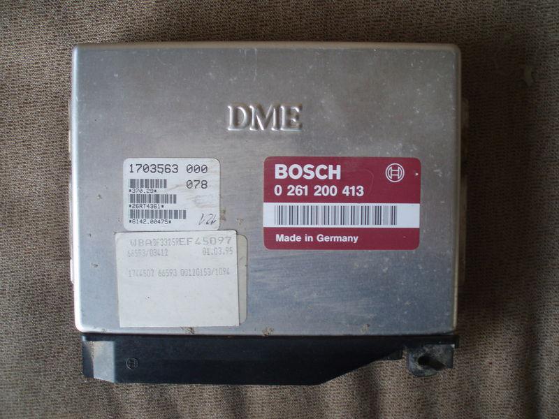 92 93 94 95 bmw 325i 525i  ecu 0 261 200 413 325is e34 e36 dme red label rare