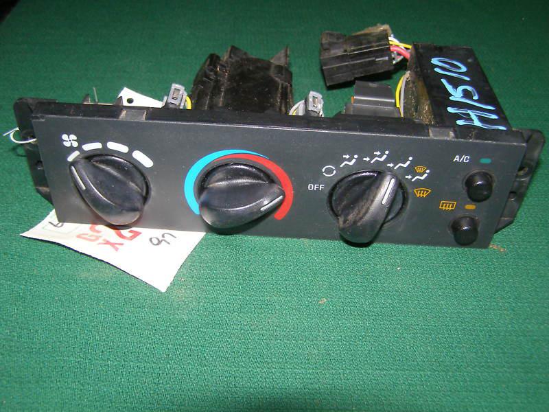 1995 1996 1997 chevy cavalier ac climate control oem w/rear defroster rectangula