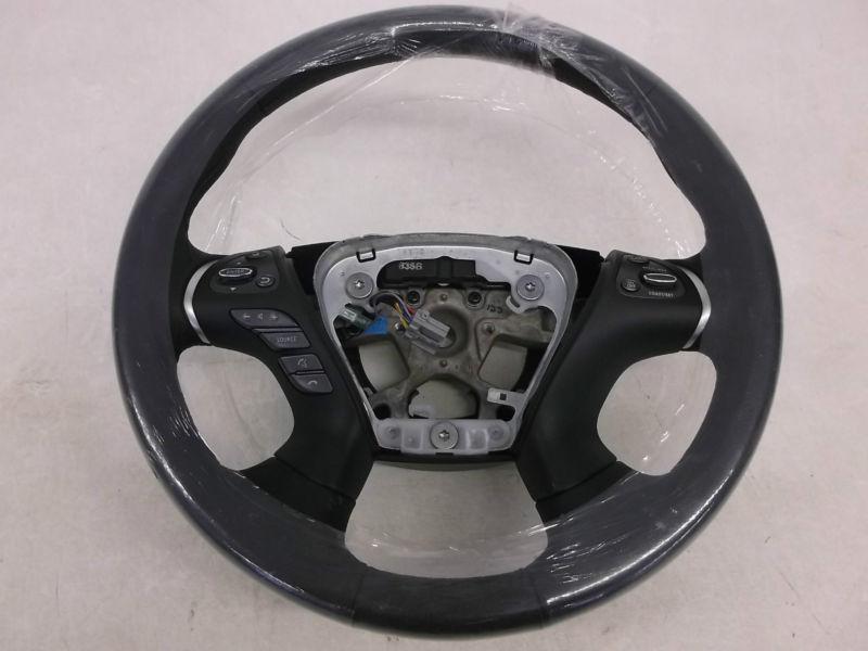 Oem infiniti steering wheel black leather   48430-3jl2a