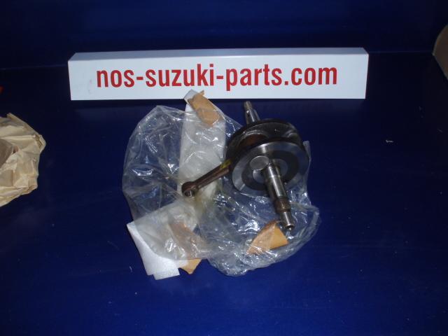  rb50 crankshaft assy, rod set   new old stock suzuki parts