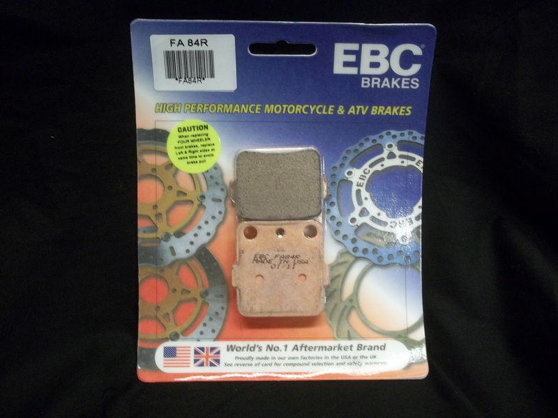 New  stock ebc 84r fa84r brake pads cr kx atv