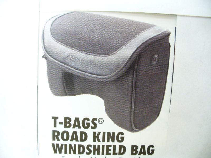 Harley 96 up road king windshield t-bag