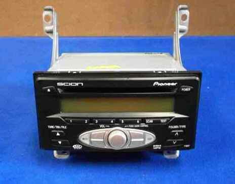 06-07 scion tc single disc cd mp3 sat radio t1807 oem