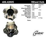 Centric parts 406.42005e rear hub assembly