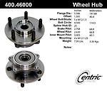 Centric parts 400.46000 front hub assembly