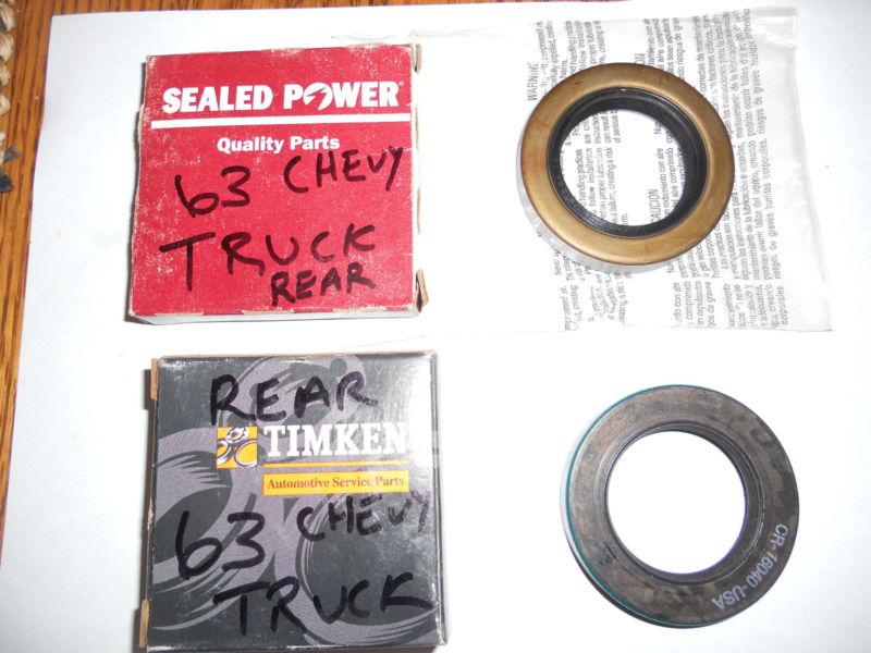 Timken 8477s rear wheel seal & skf 16040 rear wheel seal for1963-64 chevy truck