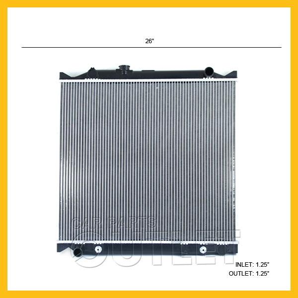 96-02 toyota 4runner cooling radiator to3010193 for 16410yzzaj auto l4 toc 1998