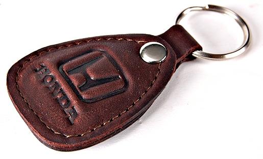 New all brand car leather keychain keyring #01