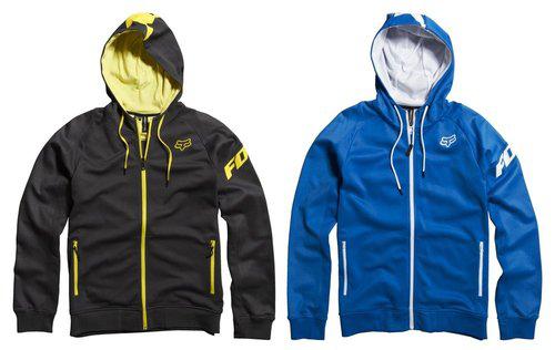 Fox racing mens circuit active zip hoody 2013