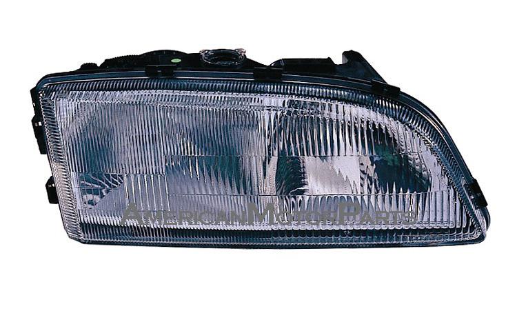 Right passenger side replacement headlight volvo c70 s70 v70 - 86284031