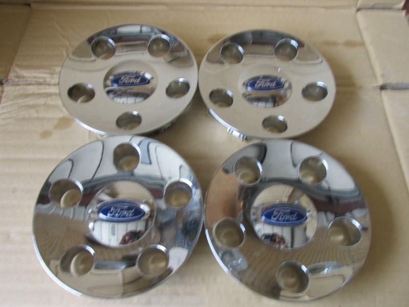 08 09 10 ford edge  wheel center caps chrome # 8t43-1a096-aa