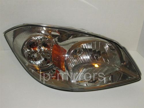 05 06 07 08 09 10 chevy cobalt passenger side headlight halogen dark chrome