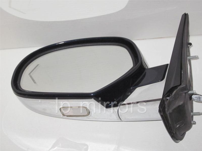 09-12 cadillac escalade denali signal driver mirror blue cover pfnw