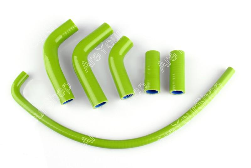 Green kit silicone hose radiator heater kawasaki ninja 250 250r ex250 2008-2012